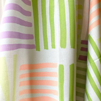 BAUHAUS VERT RIB JERSEY AU METRE