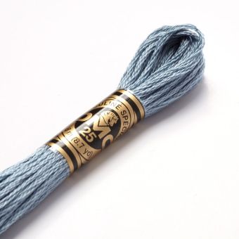 Fil mouliné à broder - Tons bleus - COL 932