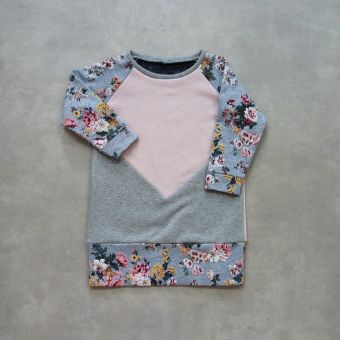 Patron sweat pull et robe romy du 2 au 12 ans