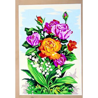 Canevas Lourdes Antique – 30x40cm, Marque SEG, Réf. 74756A