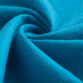 Tissu feutrine petite laize lagon 90 cm