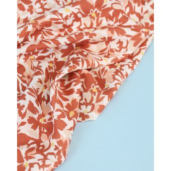 Viscose effet lin - Dune du soleil - 1,5 m x laize 140 cm