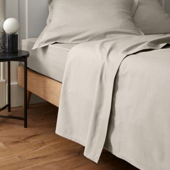 Drap plat beige