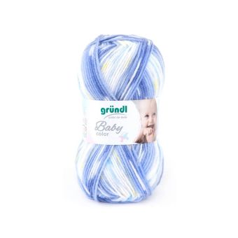 Fil layette à tricoter BABY COLOR - Grundl - certifié Oeko-Tex
