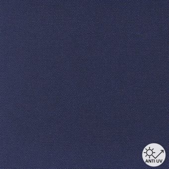 Tissu composite pvc outdoor anti-uv uni bleu marine 137 cm