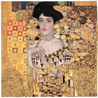 Carré simili cuir ART Art Adele Bloch