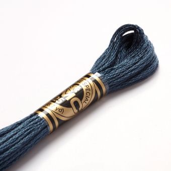 Fil mouliné à broder - Tons bleus - COL 930