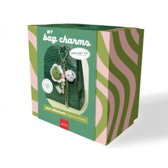 Kit DIY crochet - Bag Charms matcha club - La Petite Épicerie