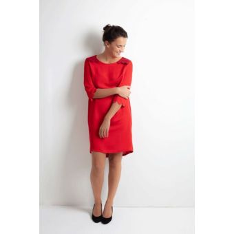 Patron femme robe ou blouse morris 34 au 46 - Les Patronnes