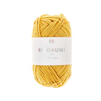Fil à crocheter Creative Ricorumi dk safran 063 coton 57,5m - Rico Design