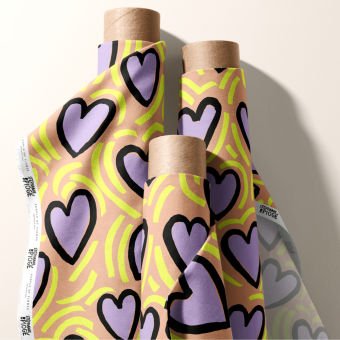 L’ATTRAPPE COEUR JAUNE DOUBLE GAZE AU METRE