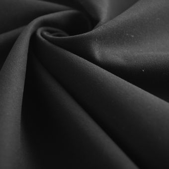 Tissu chino new charly uni noir