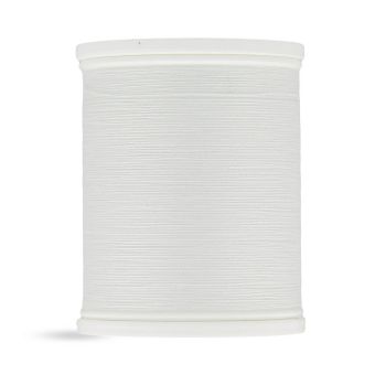Bobine fil 500 m 100% polyester   blanc