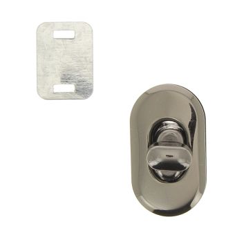 Fermoir pivotant en métal 37 mm 