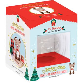 Crochetez l’adorable amigurumi de Noël : le renne de @zesscrochet 