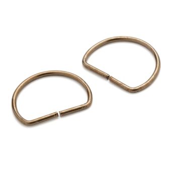 Anneaux étriers bronze