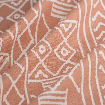 Tissu bachette rayures Ethnique