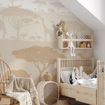 Papier peint panoramique Savane