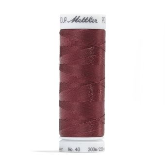 Bobine fil Poly Sheen rouge Mettler col 2224