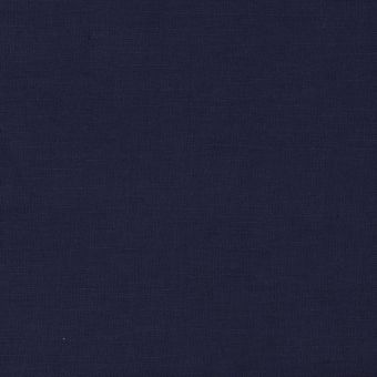 Toile coton lin lavé bleu nuit