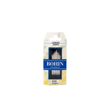 Aiguilles à coudre longues Bohin n°5/10