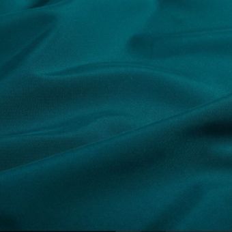 Tissu short de bain uni recyclé bleu canard