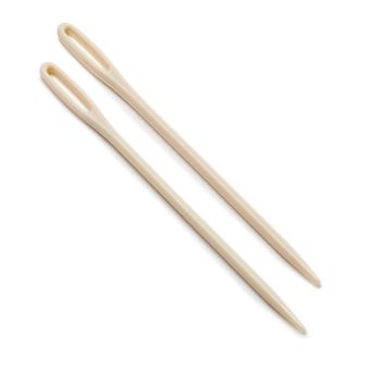 Aiguilles à laine en plastique