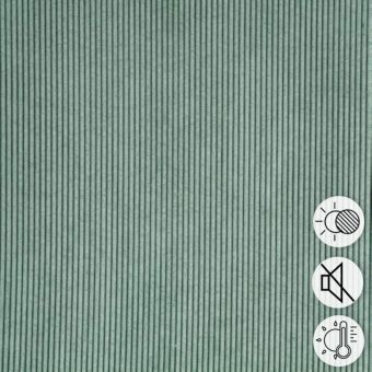 Velours thermique et obscurcissant alberta vert d'eau