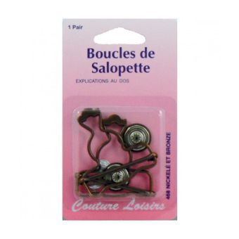 50 Sets De Boutons Pression Métal Vieux Bronzé 17 Mm Pour Jeans - Fabriqué En France