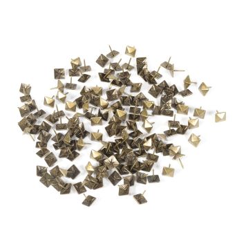 Clous tapissiers carre bronze Ø12mm