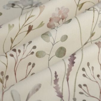 Tissu popeline coton herbier léger écru