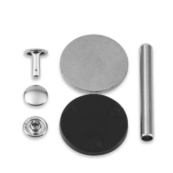 Rivets tubulaires compatibles pince Creative Tool 3-4mm argentés x25 - Prym