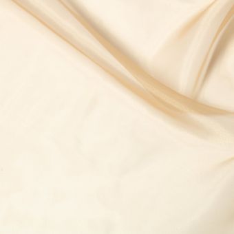 Tissu organza irisé beige dore