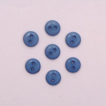 Lot de 20 Mini Boutons 9mm - Bleu
