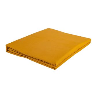 Drap housse 90x190cm jaune