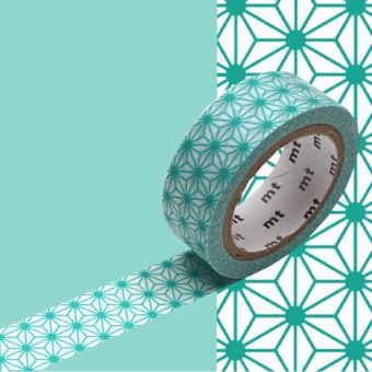 Masking Tape - Masking Tape MT étoile asanoha vert