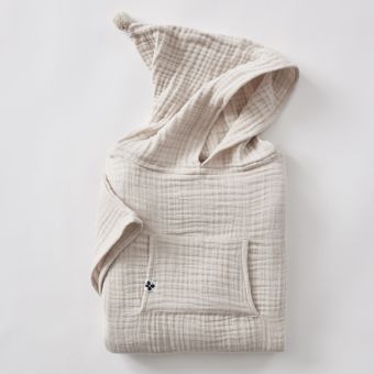 Poncho enfant mixte Gaze de coton unie Gaïa l'Effet Papillon