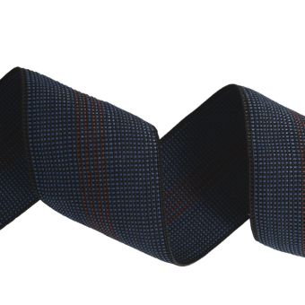 Sangle pour réfection de siège 70 mm bleu et rouge