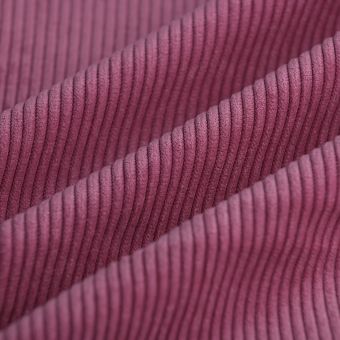 Tissu velours côtelé Victor fuchsia