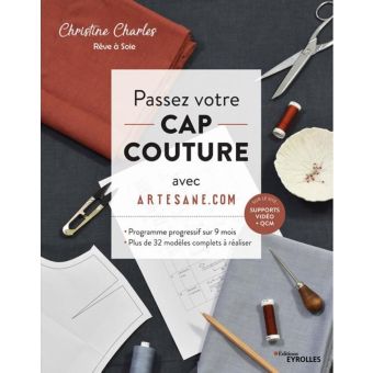Livre Passez votre cap couture avec ARTESANE.com
