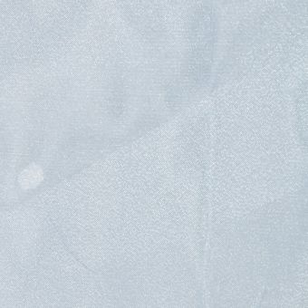 Tissu organza irisé bleu pâle