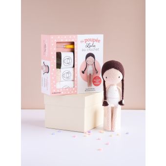 Kit coffret Ma poupée LULU au crochet