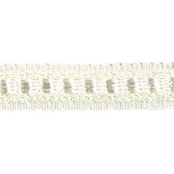 Galon lézardé rayonne écru