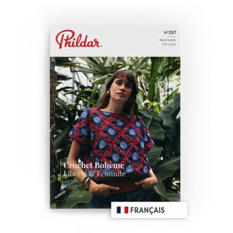 Catalogue Phildar N°257 crochet bohème