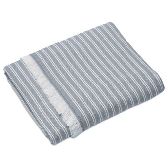 Drap de plage coton LILI FOUTAS Marine