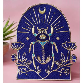 Patch thermocollant scarabée XL - Malicieuse