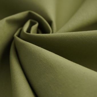 Tissu Cristina cretonne army