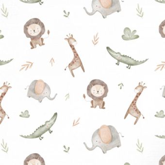 Tissu Impermeable Safari Minimaliste, coupon 1m x laize (155cm)