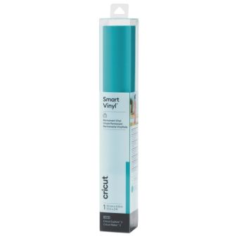 Cricut Maker - 1 feuille vinyle permanente aqua