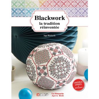 Livre Blackwork - la tradition reinventée en 60 projets